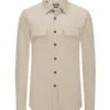 ROY ROBSON Leichtes Overshirt Mit Stretchanteil Und Brusttaschen, Beige -Angebote Jack & Jones || Eterna || Paul&Shark Store 0 600 156