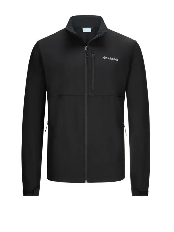 Columbia Softshelljacke Mit Brustlogo, Comfort-Stretch , Schwarz 3 Columbia Softshelljacke Mit Brustlogo, Comfort-Stretch , Schwarz