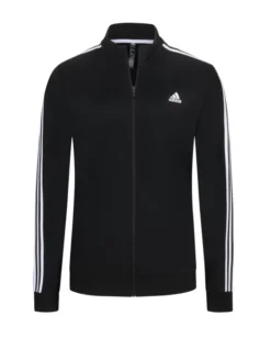 ADIDAS Trainingsjacke Mit Streifen-Applikation , Schwarz