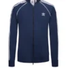 ADIDAS Sweatjacke Mit Logo-Stickerei, Marine