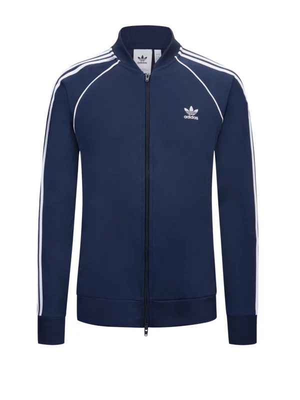 ADIDAS Sweatjacke Mit Logo-Stickerei, Marine 3 ADIDAS Sweatjacke Mit Logo-Stickerei, Marine