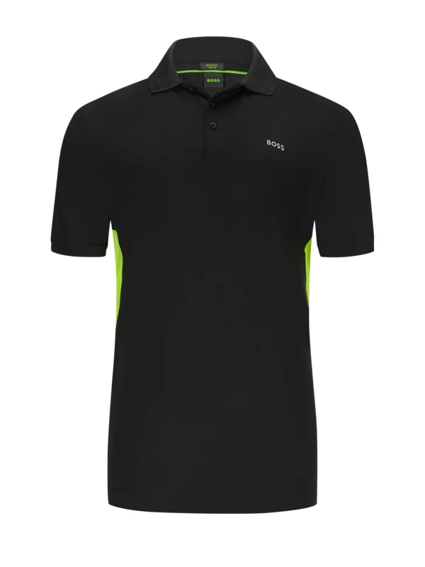 Boss Trekking-Poloshirt Mit Stretchamteil, Regular Fit, Schwarz 3 Boss Trekking-Poloshirt Mit Stretchamteil, Regular Fit, Schwarz