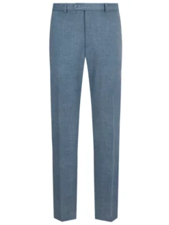 Digel Hose Mit Feiner Struktur , Hellblau