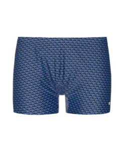 MEY Badeshorts Mit Filigranem Muster , Blau