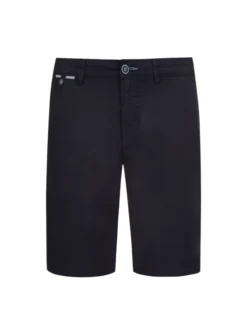 Bugatti Bermudas Aus Baumwoll-Stretch , Marine