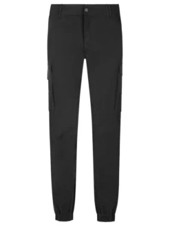 Jack & Jones Cargopant Mit Stretchanteil, Schwarz