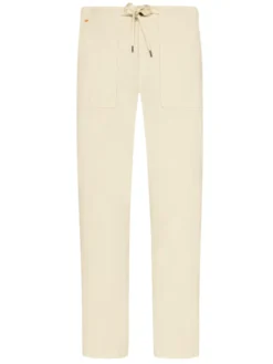 Boss Hose Aus Einem Leinen-Baumwollgemisch , Beige