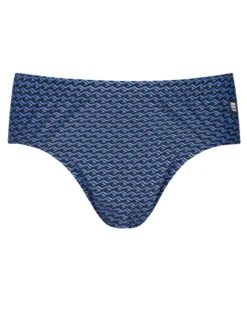MEY Badehose Mit Filigranem Muster , Blau