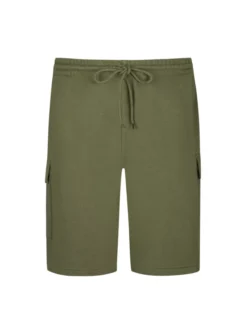 ADIDAS Sweatshorts Mit Cargotaschen , Oliv