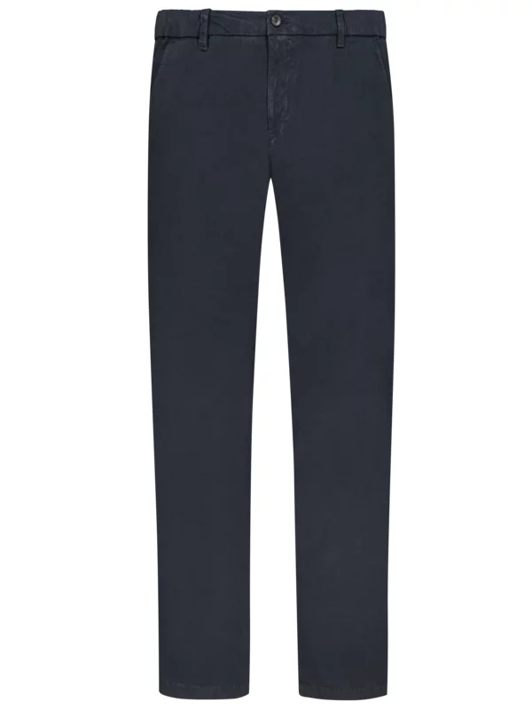 Chino Im Elastischen Baumwoll-Mix, Osby Jogger, Blau 3 Chino Im Elastischen Baumwoll-Mix, Osby Jogger, Blau