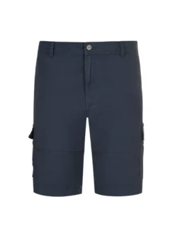 Bermudas Mit Cargotaschen, Regular Fit, Blau