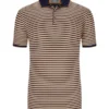 RAGMAN Poloshirt Mit Ringel-Optik, Extralang, Cognac -Angebote Jack & Jones || Eterna || Paul&Shark Store 0 600 357