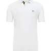 JP1880 Poloshirt Pique Mit Atmungsaktiver Feinstruktur , Weiß