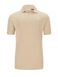 JP1880 Piqué-Polohemd Mit Vario-Kragen, Kamel