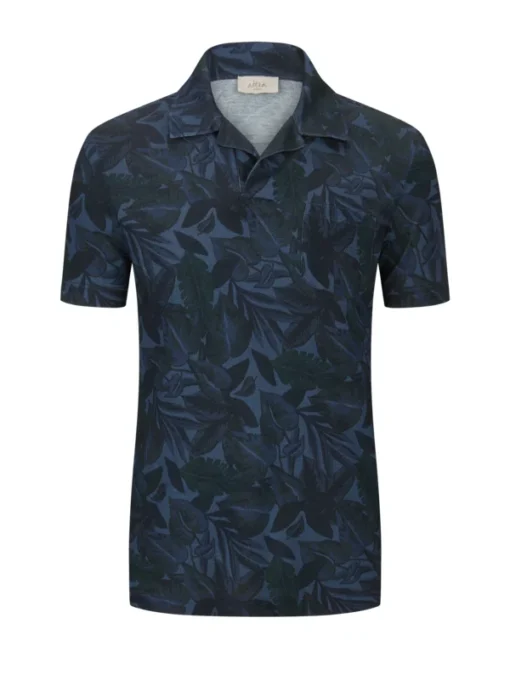 Poloshirt Mit Floralem Allover-Print , Blau -Angebote Jack & Jones || Eterna || Paul&Shark Store 0 600 403