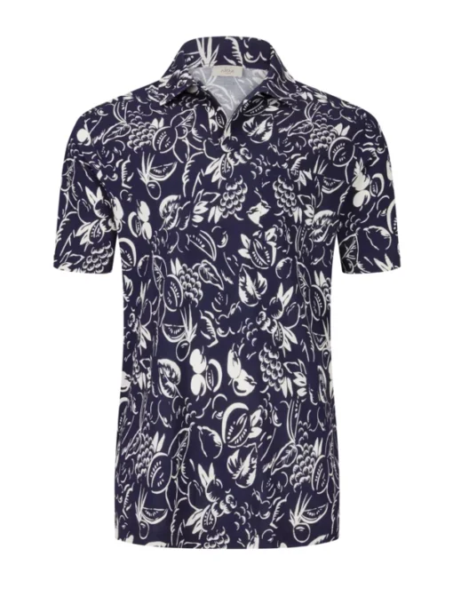 Poloshirt Mit Brusttasche Und Allover-Print , Multicolor -Angebote Jack & Jones || Eterna || Paul&Shark Store 0 600 404