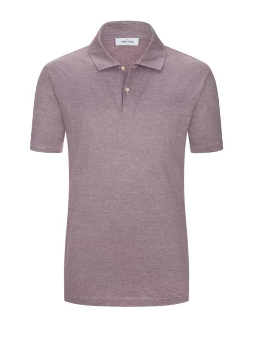 Poloshirt Aus Merzerisierter Baumwolle Mit Fineliner-Streifen, Bourdeaux -Angebote Jack & Jones || Eterna || Paul&Shark Store 0 600 407