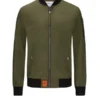 Leichte Bomberjacke Mit College-Kragen , Khaki -Angebote Jack & Jones || Eterna || Paul&Shark Store 0 600 5
