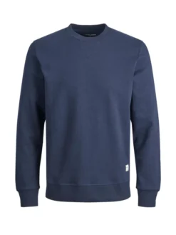 Jack & Jones Sweatshirt Aus Einem Baumwollmix , Marine