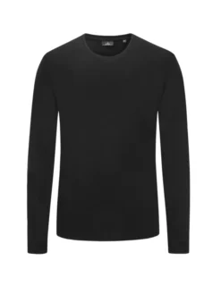 RAGMAN Sweatshirt, O-Neck, Schwarz