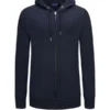 Gant Sweatjacke Aus Einem Baumwollgemisch, Marine