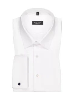Eterna Hemd Mit Umschlagmanschette, Comfort Fit, Weiß