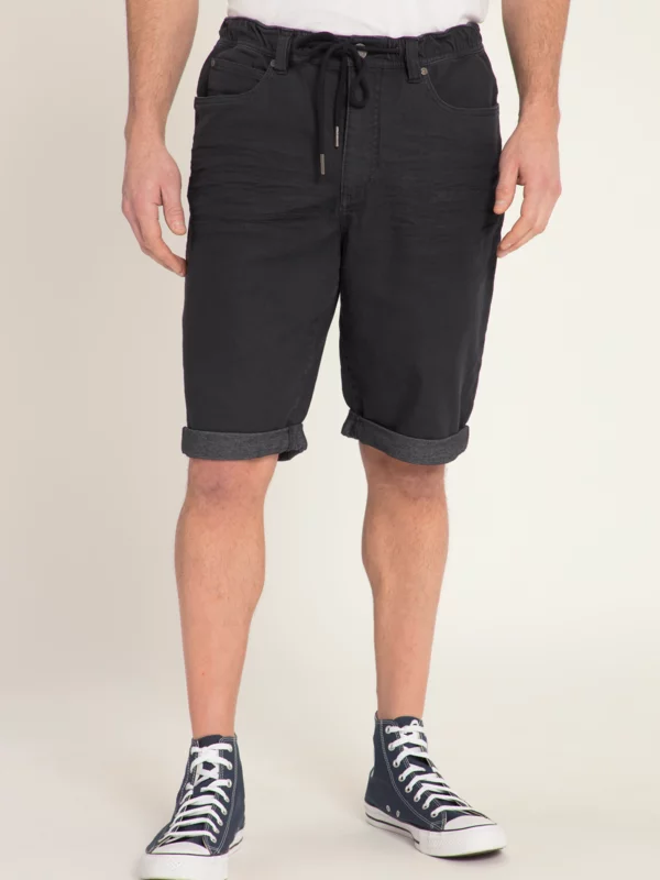 JP1880 Vintage-Bermuda, Schwarz 4 JP1880 Vintage-Bermuda, Schwarz – Bild 2