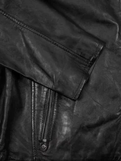 GIPSY Lederjacke Im Biker-Style, Schwarz -Angebote Jack & Jones || Eterna || Paul&Shark Store 2 600