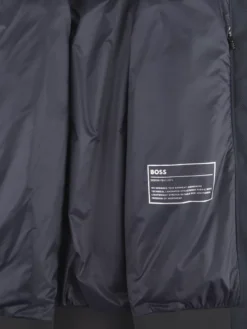 Boss Green Leichter Blouson Aus Strukturgewebe, Blau -Angebote Jack & Jones || Eterna || Paul&Shark Store 3 600 19