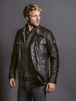 BELSTAFF Freizeitjacke Im Fieldjacket-Look, Fieldmaster, Schwarz -Angebote Jack & Jones || Eterna || Paul&Shark Store 4 600 2