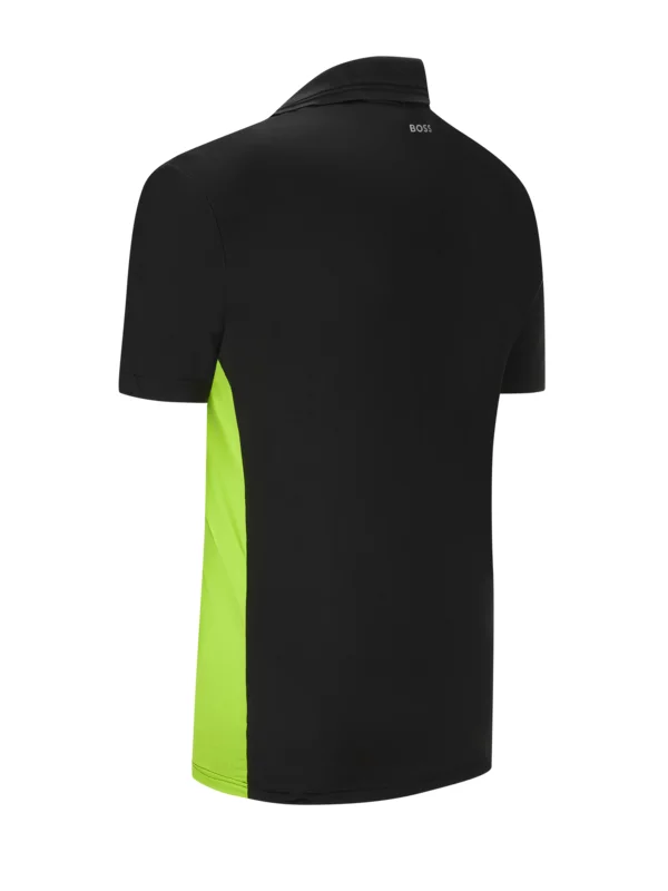 Boss Trekking-Poloshirt Mit Stretchamteil, Regular Fit, Schwarz 4 Boss Trekking-Poloshirt Mit Stretchamteil, Regular Fit, Schwarz – Bild 2