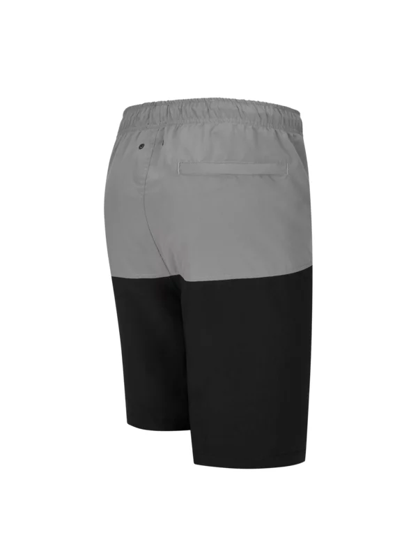 JP1880 Badehose Mit Blockstreifen , Grau 4 JP1880 Badehose Mit Blockstreifen , Grau – Bild 2