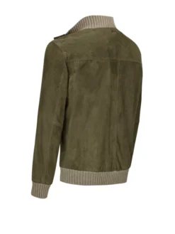 Paul&Shark Valstar Aus Velours-Leder Mit Strickkragen , Oliv -Angebote Jack & Jones || Eterna || Paul&Shark Store s 600 2