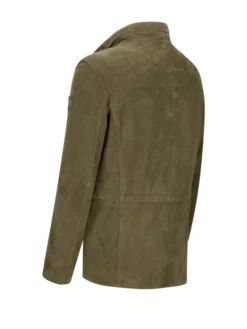 MILESTONE Lederjacke MS-Aurelio Aus Ziegenveloursleder , Oliv -Angebote Jack & Jones || Eterna || Paul&Shark Store s 600 44