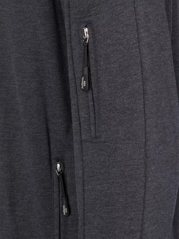 Leichte Sweatjacke Für Freizeit/Sport, Anthrazit 4 Leichte Sweatjacke Für Freizeit/Sport, Anthrazit – Bild 2