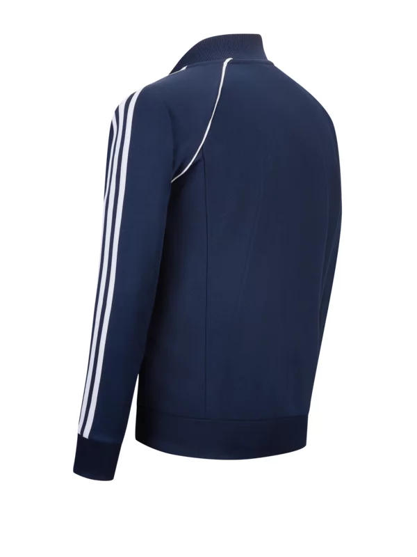 ADIDAS Sweatjacke Mit Logo-Stickerei, Marine 4 ADIDAS Sweatjacke Mit Logo-Stickerei, Marine – Bild 2